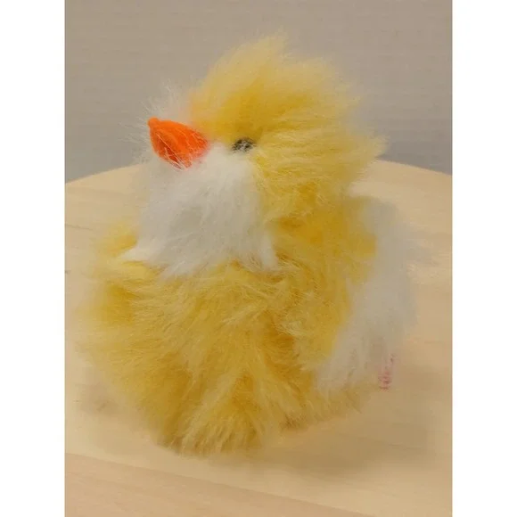 Russ Waddles Duck Chick Plush Yellow 5 Inch Stuffed Animal Toy Fuzzy - Picture 3 of 9